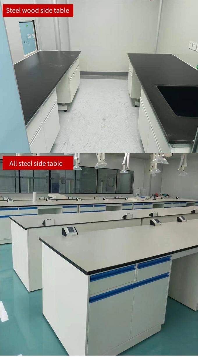 Top Qualität und Standard Größe 80 kg Stahl Chemie Labor Arbeitsbank - Blaue Oberfläche Finish 9