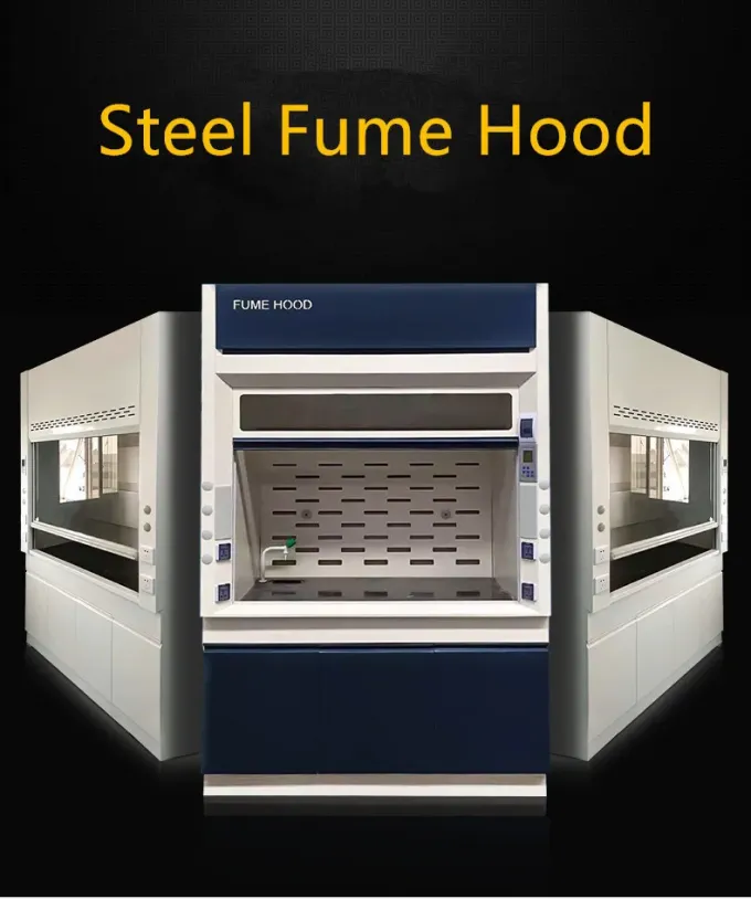 Effiziente Laborkappen Chemische Rauchschränke mit Pp-Material für die industrielle Belüftung 0