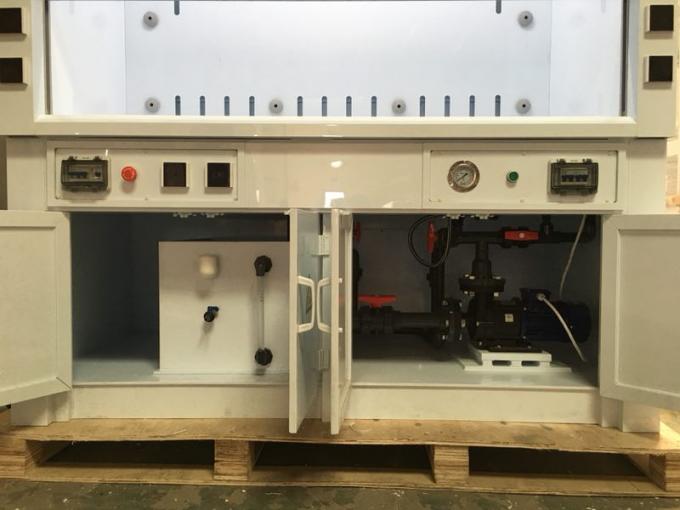 Maßgeschneiderte Labor-Rauchkapseln mit Wet-Scrubber-Unternehmens-Handregelungssystem 3