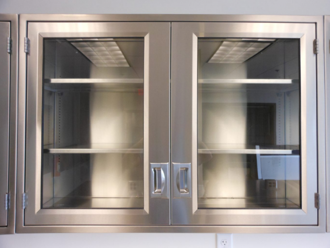 Schuledelstahl-Laborbank-Boden - das beständige brachte Alkali an 8