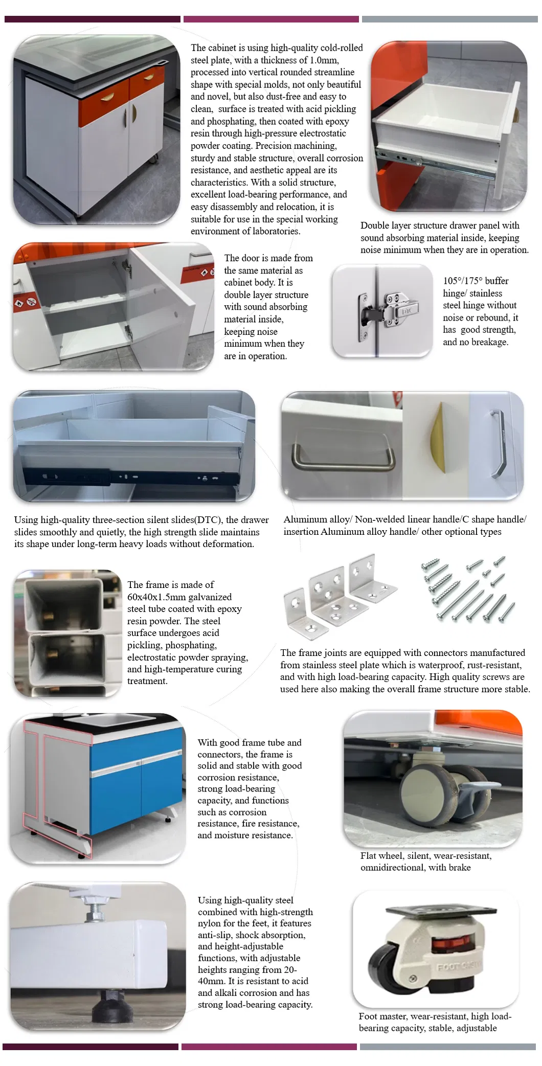 Bestpreis Chemie Laborm&ouml;bel Hersteller Gut gestaltete Laborarbeitsplattenl&ouml;sung 2