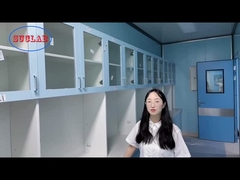 Kaltgewalzte Stahlkrankenhaus-Labormöbel-Kabinett-Antikorrosion an der Wand befestigt