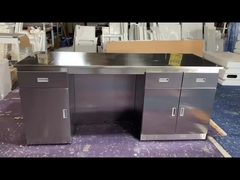 Praktische Metalledelstahl-Laborbank-Einzelarbeit Multiscene imprägniern