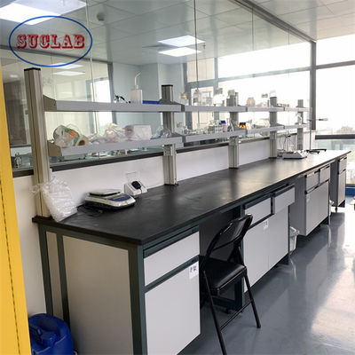 Akzeptable OEM/ODM Chemielabormöbel Laborwandbänke mit integrierter Struktur