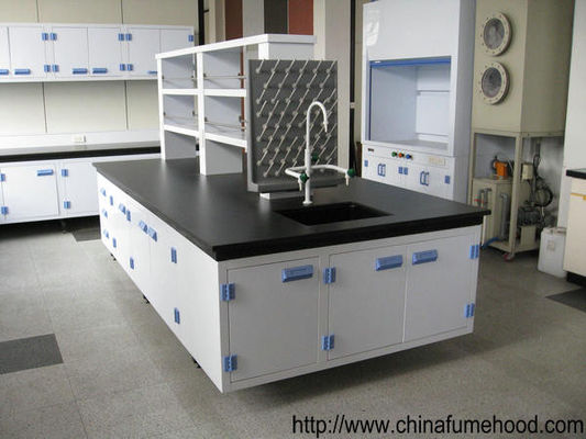 Guter Preis Rostfeste Laborcountertops mit pp.-Kabinett für Fabrik-Laborausrüstung Online