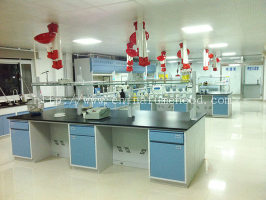 Guter Preis Alkali der cleanroom-widerstehen modulares Laborbank-12.7mm Countertops kaltgewalzten Stahlrahmen Online