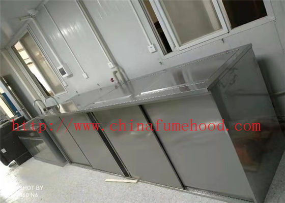 Guter Preis 3000-Millimeter-Länge Stahl-Farbedelstahl-Einzelarbeit-Edelstahl-Labormöbel für Krankenhaus und Schule Labotatory Online