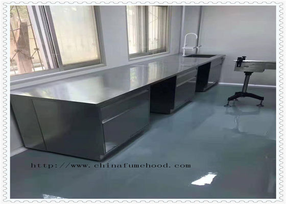 Guter Preis Multifunktionsedelstahl-Laborbank imprägniern 3000x1500x850mm Online