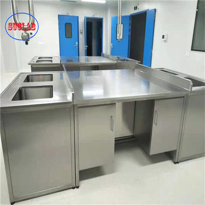 Guter Preis Bolt Connection Edelstahl Laborbank mit modernem Stil und 1500*750*900MM Online