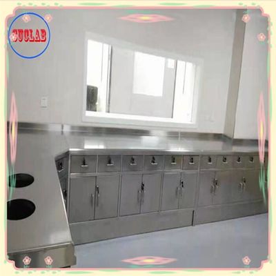 Guter Preis 1500*750*900MM Laborbank aus Edelstahl mit 300 kg integrierter Struktur Online