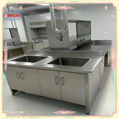Guter Preis Silber aus Edelstahl Laborbank Labormöbel 1500*750*900MM Online