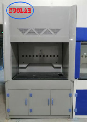 Guter Preis Vertikale Laboreventilationskappe mit 1000-1200 m3/h Luftvolumen und 10 Abgasanschlüssen Online