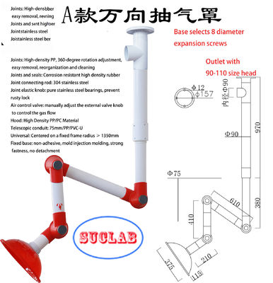 Guter Preis Profesional-Labor-Dampf-Auszieher Standard-Szie oder Cutomized Online