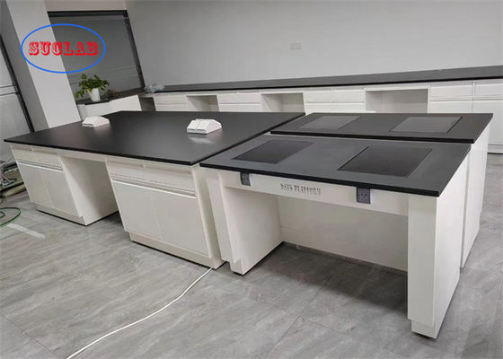 Guter Preis Anpassungsfähige Laborbank Hongkong mit Silent Rail Mehrfarben und Wasserhahn Online