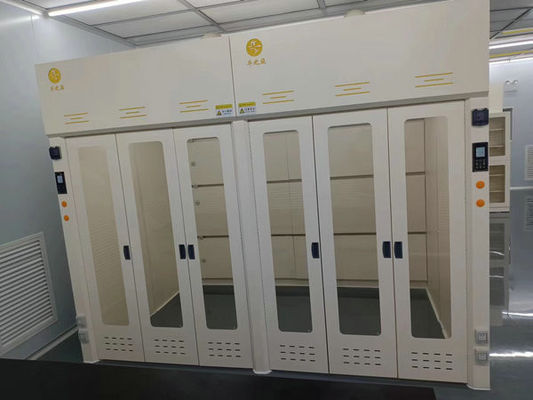 Guter Preis Grau-Weiß-Laboratorium mit Glastüren für Lüftungsgeräte Online