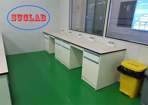 Guter Preis Spezialisierte Schullaborbank mit Schränken Hersteller Phenolic Counter Online