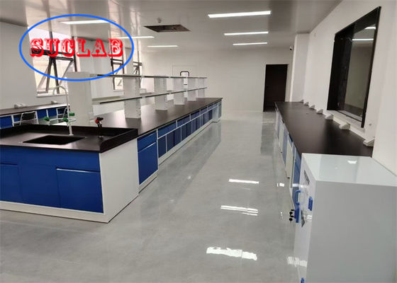 Guter Preis Schwarze Epoxidharzplatte Labor Casework Hongkong mit nicht geschweißtem Lineargriff Online