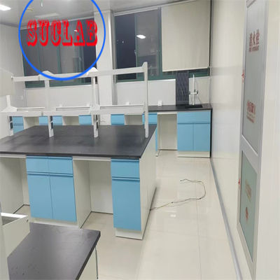 Guter Preis Chemikalienbeständig Chemielaborationsmöbel Modular Laborarbeitsbank Sicherheitsfunktion OEM/ODM akzeptabel Online