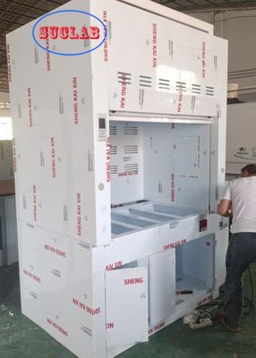 Guter Preis Maßgeschneiderte 220V/110V Spannung Chemische Rauchkappe mit Scrubber-Lösungen und LED-Beleuchtung Online