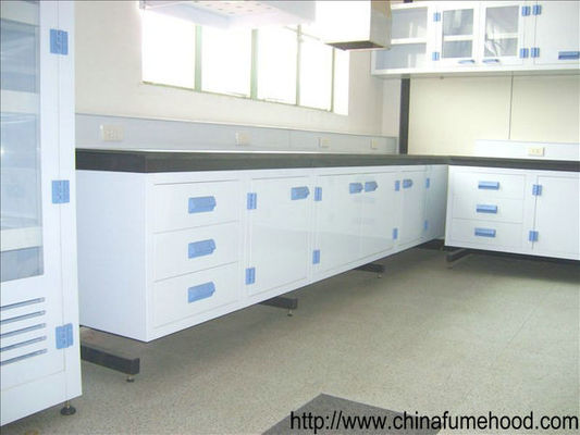 Guter Preis 750x850mm Chemie-Labormöbel Worktable-Polypropylen-Reagens-Regal Online