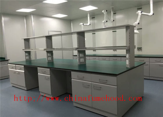 Guter Preis Volles Stahlchemie-Labor verlegt bestätigten 12.7mm festen Worktops SGS Online