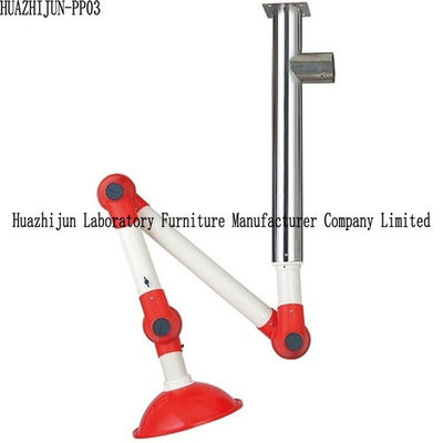 Guter Preis An der Wand befestigte Laborinstallationen dampfen Mittelbolzen der Auszieher-Auspuff-Arm-304 SS Online