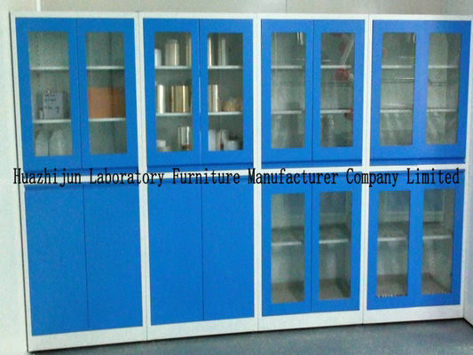 Guter Preis Stärke-Material der 1.8m Höhen-kleines Stahlspeicher-Schrank-1.0mm mit PVC-Griffen Online