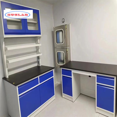 Guter Preis Blue Chemistry Lab Bench Labor Casework - 2 Griffe für eine verbesserte Manövrierfähigkeit Online