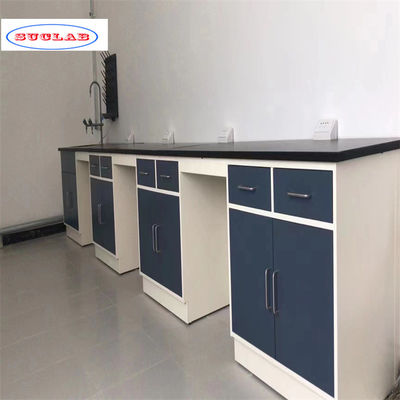Guter Preis Effiziente und praktische Laborarbeitsbank mit Lagerschubladen 120cm X 60cm X 90cm Online