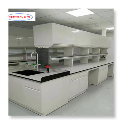 Guter Preis Top Qualität und Standard Größe 80 kg Stahl Chemie Labor Arbeitsbank - Blaue Oberfläche Finish Online