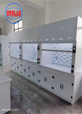 Guter Preis 220V Chemische Rauchkappe Labor Säure Rauchkappe Wand mit horizontaler Struktur montiert Online