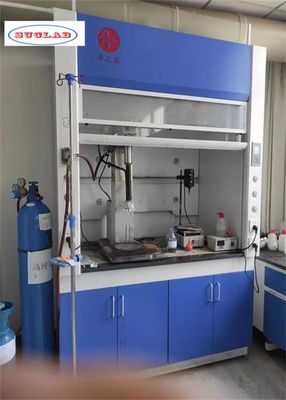 Guter Preis 100 m3/h Luftstrom-Laboratoriumsauspuffkapsel mit Aktivkohlenstofffiltersystem Online