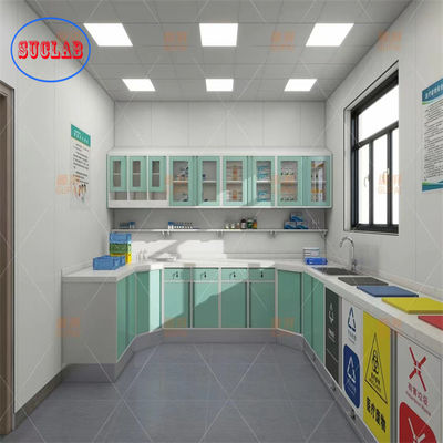 Guter Preis Anpassungsfähige Krankenhaus-Klinik-Möbel Arztschrank Lösung L 3000*W 600*H 850 bis 900 mm Online