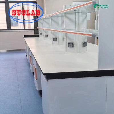 Guter Preis Polsterte Schule Chemie Labor Möbel Design mit anpassbaren Farbspeicher und Sicherheitsfunktionen Online