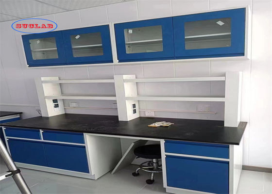 Guter Preis Silent Rail Chemie Laborbank Labormöbel Malaysia mit Epoxidharz Waschbecken und Edelstahlscharnier Online