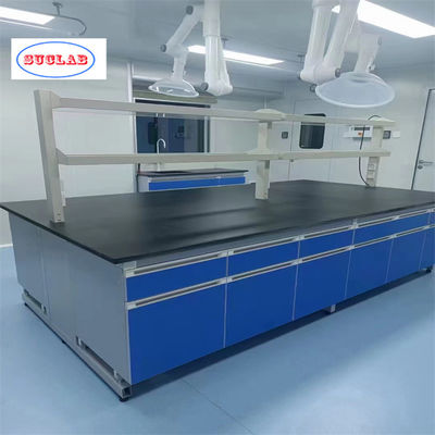 Guter Preis Stahl / Holz / PP Chemie Labor Arbeitsbank Malaysia Sicherheit Phenolic Harz Arbeitsplatte hervorragender Kundenservice Online
