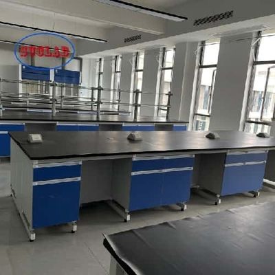 Guter Preis Holzlaborarbeitsbank mit Regalen für einen funktionalen und gut gestalteten Arbeitsplatz Online