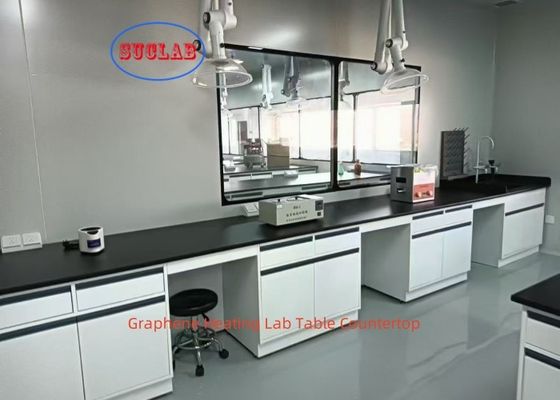 Guter Preis Verstellbares Glasregal Chemie Laborbänke Heizung Laborarbeitsstation mit 12 mm dicken Rahmen und DTC 16-Zoll Drei-Sektion SILENT SCHNEUF Online