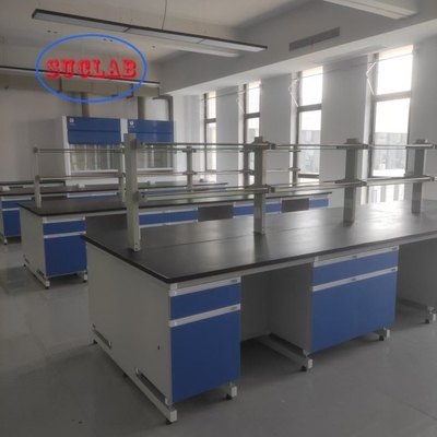 Guter Preis Industrie Labor usw. angewandte Chemie Laborbank Fabrik mit anpassbaren Abmessungen L*1500/750 W *800/850mm H oder Materialien Online