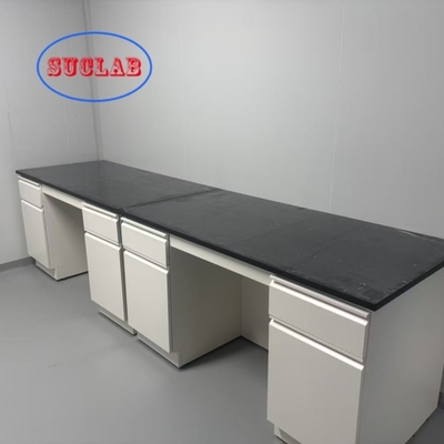 Guter Preis Chemielaborbank-Händler 304 Edelstahl-Unterschrank und Kaltwalzstahl-Reagenzregale mit verstellbarem Glasregal Online