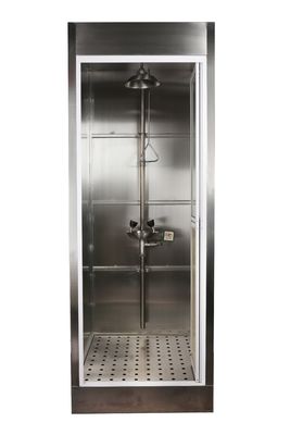 Guter Preis Geschlossene Notfall-Augen- und -Duschhersteller Wandmontierte Abfluss-Auffangwanne oder Bodenablauf für Notfallsituationen Online