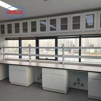 Guter Preis Durable Chemistry Laboratory Workbench with Customizable Dimension L*1500/750 W *800 /850mm H and Buffer Hinge Online