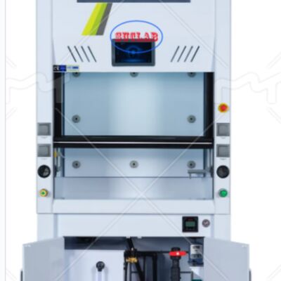 Guter Preis Maßgeschneiderte geräuscharme Chemie-Rauchkapuze mit Nassschrubber-System und 400m3/h Luftstrom und LED-Beleuchtung Online